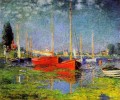 Sportboote bei Argenteuil Claude Monet